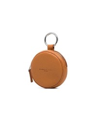 Табачный кожаный клатч от Simon Miller