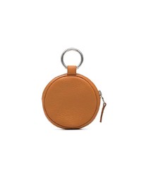 Табачный кожаный клатч от Simon Miller