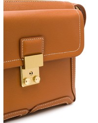 Табачный кожаный клатч от 3.1 Phillip Lim