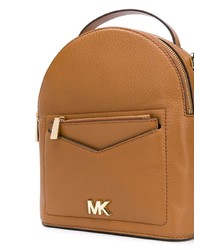 Женский табачный кожаный рюкзак от MICHAEL Michael Kors