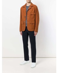 Мужской табачный пиджак от Doppiaa