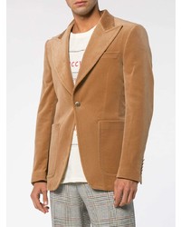 Мужской табачный пиджак от Gucci