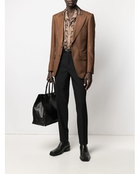 Мужской табачный пиджак от Tom Ford
