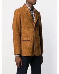 Мужской табачный пиджак от Prada
