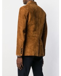 Мужской табачный пиджак от Prada