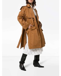 Женский табачный плащ от Delada