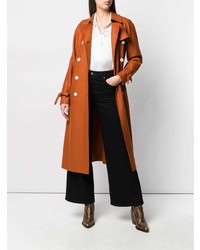 Женский табачный плащ от Harris Wharf London