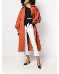 Женский табачный плащ от Isa Arfen