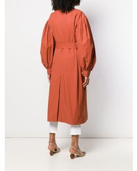 Женский табачный плащ от Isa Arfen