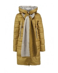 Женский табачный пуховик