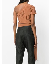 Табачный укороченный топ от Lost & Found Ria Dunn