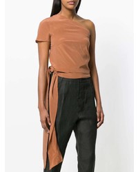 Табачный укороченный топ от Lost & Found Ria Dunn