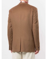 Мужской табачный шерстяной пиджак от Kolor