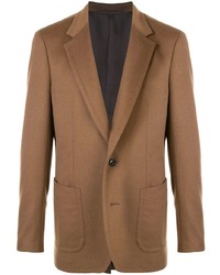 Мужской табачный шерстяной пиджак от Kolor