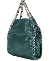 Темно-бирюзовая большая сумка от Stella McCartney