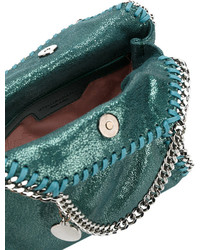 Темно-бирюзовая большая сумка от Stella McCartney