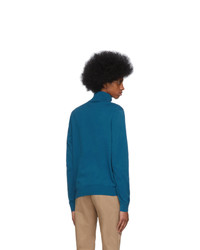 Мужская темно-бирюзовая водолазка от Ps By Paul Smith