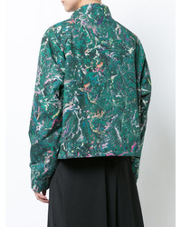 Женская темно-бирюзовая куртка от Y-3