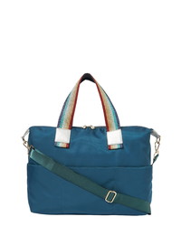 Темно-бирюзовая спортивная сумка