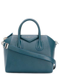 Женская темно-бирюзовая сумка от Givenchy