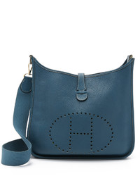 Женская темно-бирюзовая сумка от Hermes