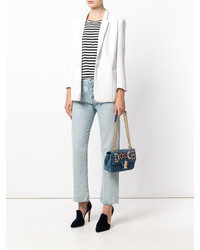 Женская темно-бирюзовая сумка от Dolce & Gabbana