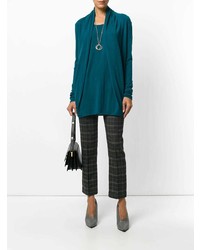 Темно-бирюзовая туника от Gianluca Capannolo