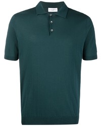 Мужская темно-бирюзовая футболка-поло от Ballantyne