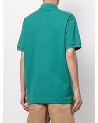 Мужская темно-бирюзовая футболка-поло от Lacoste