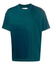 Мужская темно-бирюзовая футболка с круглым вырезом с принтом от A-Cold-Wall*