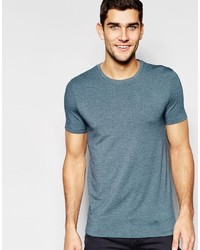 Мужская темно-бирюзовая футболка с круглым вырезом от Asos