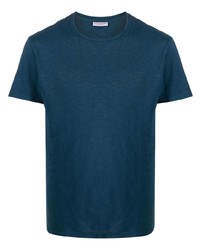 Мужская темно-бирюзовая футболка с круглым вырезом от Orlebar Brown