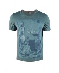 Мужская темно-бирюзовая футболка от RPS