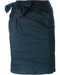 Темно-бирюзовая юбка от Lanvin