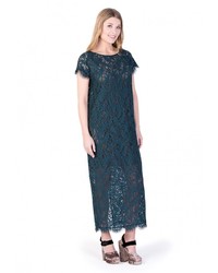 Темно-бирюзовое вечернее платье от Uona