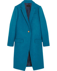 Женское темно-бирюзовое пальто от J.Crew