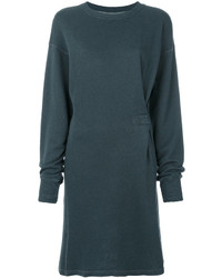 Темно-бирюзовое платье-свитер от Etoile Isabel Marant