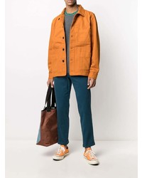 Темно-бирюзовые брюки чинос от PS Paul Smith