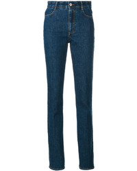Темно-бирюзовые джинсы скинни от Stella McCartney
