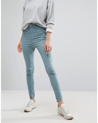 Темно-бирюзовые джинсы скинни от WÅVEN