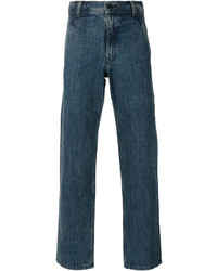 Мужские темно-бирюзовые джинсы от A.P.C.