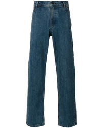 Мужские темно-бирюзовые джинсы от A.P.C.