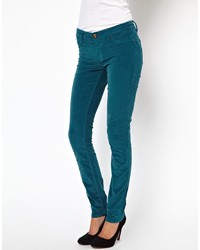 Женские темно-бирюзовые джинсы от Blank