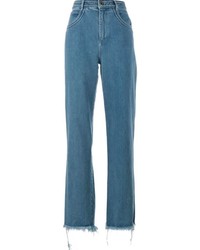 Женские темно-бирюзовые джинсы от Chloé