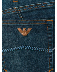 Женские темно-бирюзовые джинсы от Armani Jeans