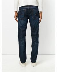 Мужские темно-бирюзовые джинсы от Neil Barrett