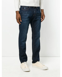 Мужские темно-бирюзовые джинсы от Neil Barrett