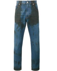 Мужские темно-бирюзовые джинсы от Gucci