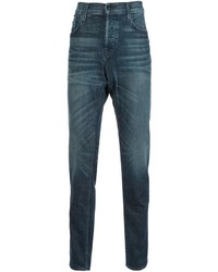 Мужские темно-бирюзовые джинсы от Hudson