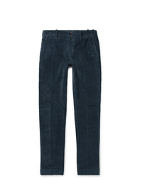 Мужские темно-бирюзовые джинсы от Incotex